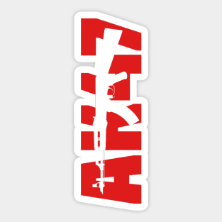 AK-47 . RIFLE Sticker